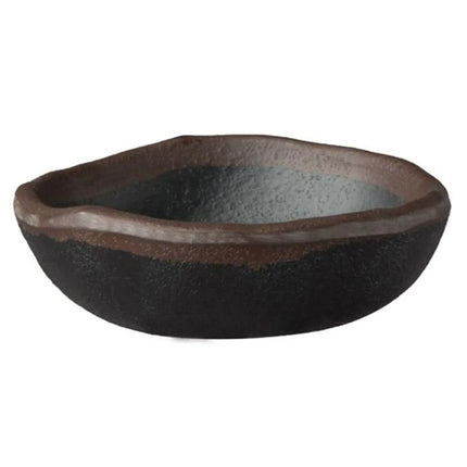 GGM Gastro (12 pcs) Ramekin - MARONE - Melamine - 50ml - round - Ø85mm - Black/Brown