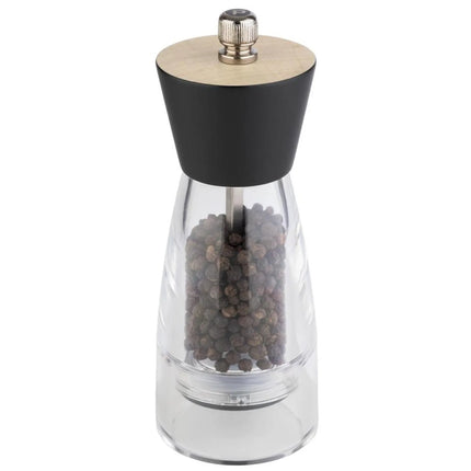 GGM Gastro (12 pcs) Salt & Pepper Mills - FRIDA - Acrylic - Height: 155mm - Clear