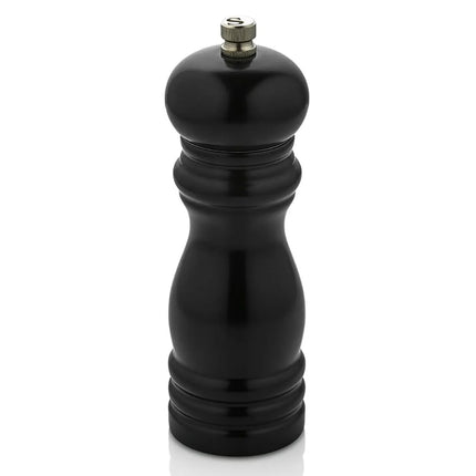 GGM Gastro (12 pcs) Salt & Pepper Mills PREMIUM - Wood - Height: 140mm - Black