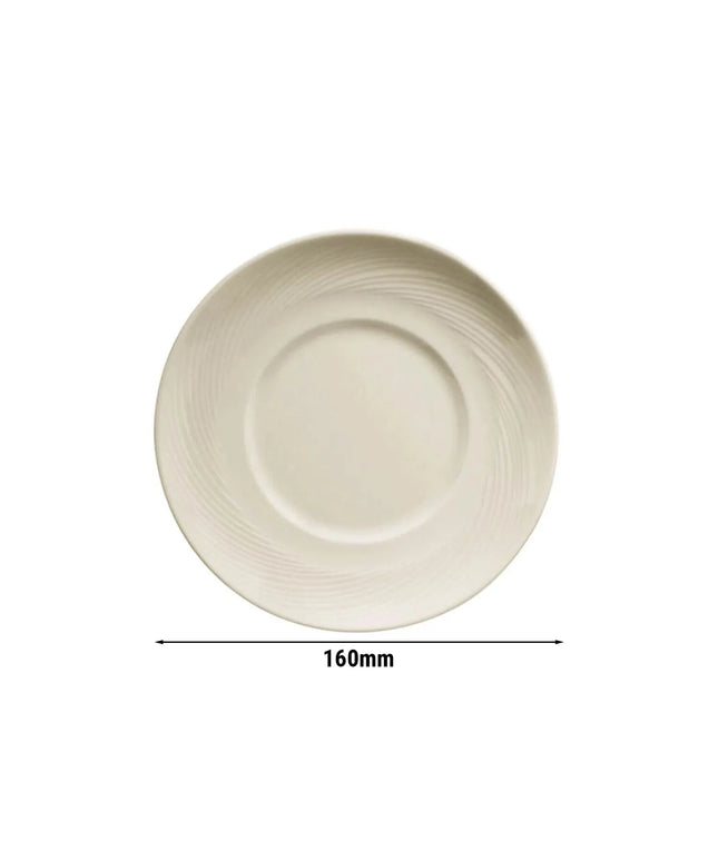 GGM Gastro (12 pcs) SEMPRE - Cappuccino saucers - Ø160mm - Cream