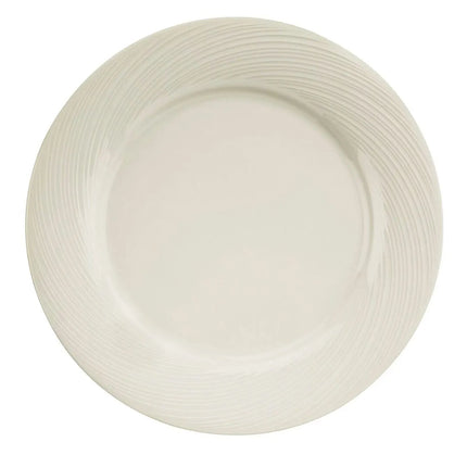 GGM Gastro (12 pcs) SEMPRE | Plate - Porcelain - Ø300mm - Cream