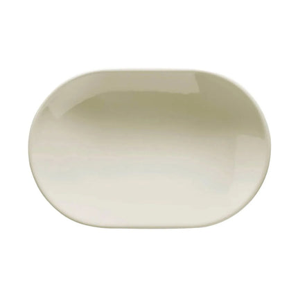 GGM Gastro (12 pcs) TEOS | Platter - oval - Porcelain - 320x320mm - Cream