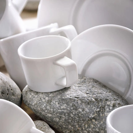 GGM Gastro (12 pcs) WHITE DELIGHT | Espresso Cup - 70ml - White