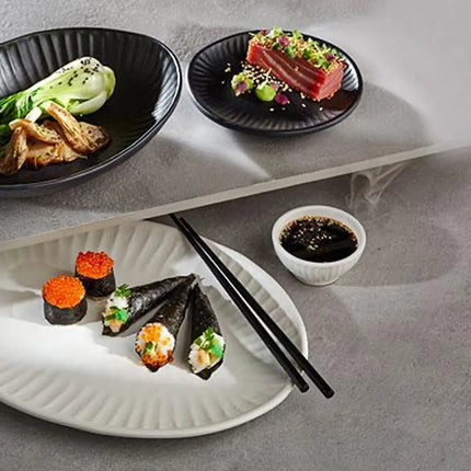 GGM Gastro (144 pcs) Dipping Pot - AIKO - Melamine - 70ml - round - Ø80mm - Black