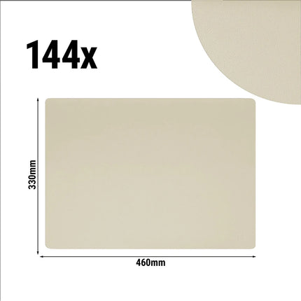 GGM Gastro (144 pcs) James Placemats - 33x46cm - Taupe