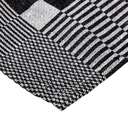GGM Gastro (180 pcs) Dishcloth made of Cotton - 65x65cm - Black / White checked