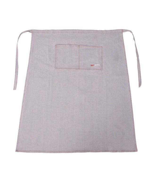 GGM Gastro (2 pcs) Bistro Apron - Light Grey Denim Look - W x H: 96x84cm