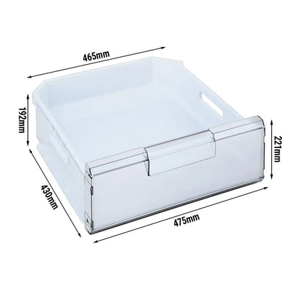 GGM Gastro (2 pcs) Drawer unit - Plastic - 475x430x221mm - Top - for KSS400HN & TKSS400HN