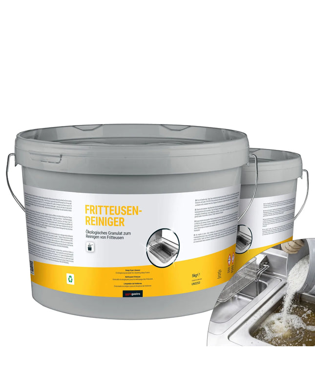 GGM Gastro (2 pcs) Fryer Cleaner Granules - for heavy soiling - ea 5kg