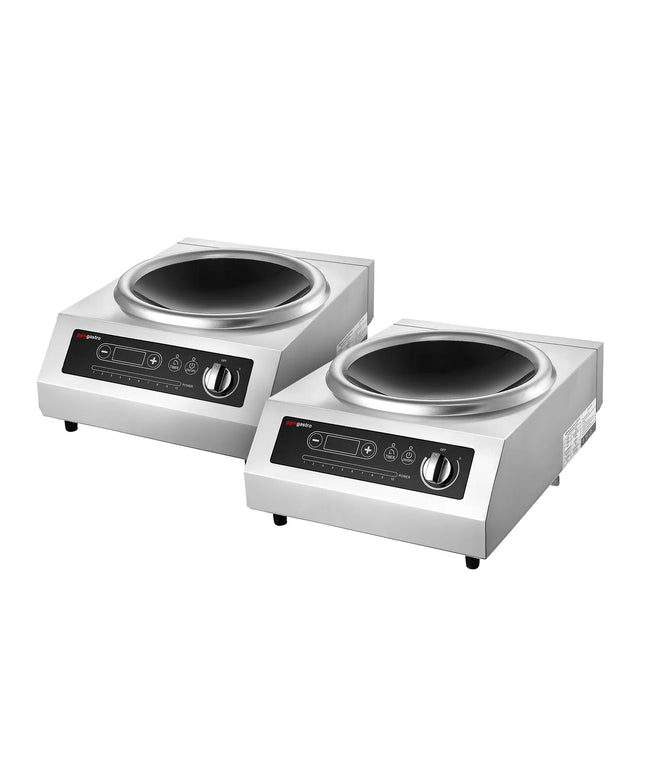 GGM Gastro (2 pcs) Induction wok - 3.5kW - 1 cooking zone - Ø 460mm - incl. wok