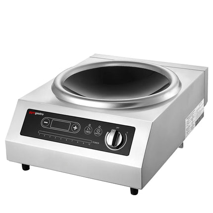 GGM Gastro (2 pcs) Induction wok - 3.5kW - 1 cooking zone - Ø 460mm - incl. wok