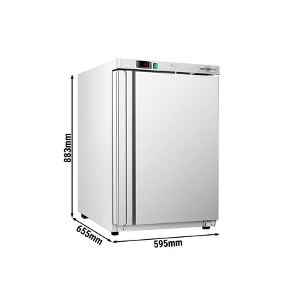 GGM Gastro (2 pcs) Mini Commercial Undercounter Freezer Stainless Steel ECO - 115L - Single Door