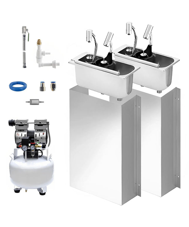 GGM Gastro (2 pcs) Portioning Rinse with integrated backflow preventer incl. sieve plate
