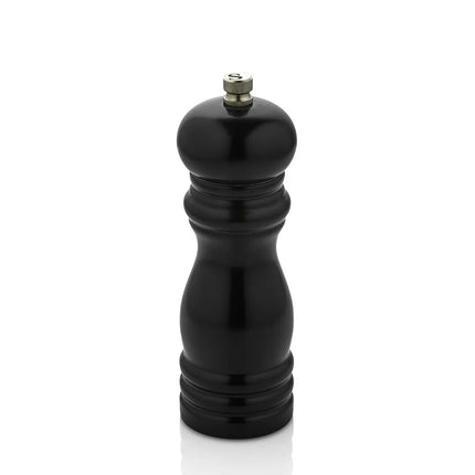 GGM Gastro (2 pcs) Salt & Pepper Mills PREMIUM - Wood - Height: 140mm - Black