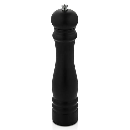GGM Gastro (2 pcs) Salt & Pepper Mills PREMIUM - Wood - Height: 250mm - Black