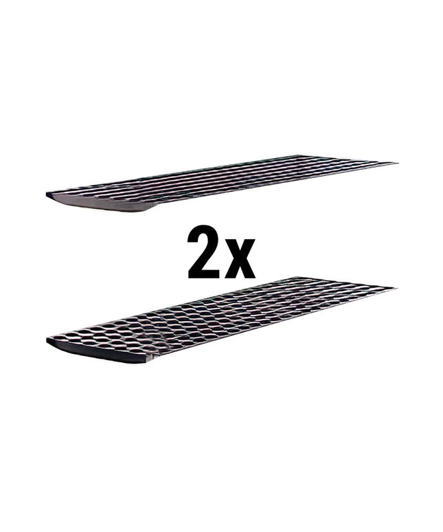 GGM Gastro (2 pcs) Steel Wire Shelving Unit - 1150x360mm - 2 shelves - Grey