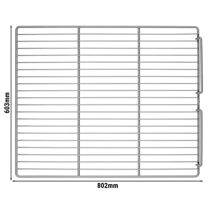 GGM Gastro (2 pcs) Wire shelf - Plastic-coated - 603x802mm - Thickness: 15mm - for BKG & BTKG