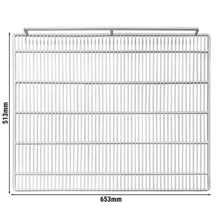 GGM Gastro (2 pcs) Wire shelf - Plastic-coated - 653x513mm - Thickness: 10mm - for KSBL600 & TKSBL600