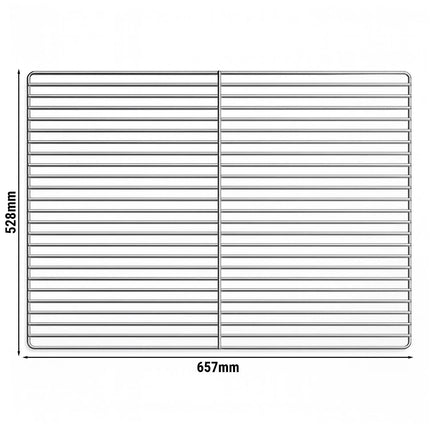 GGM Gastro (2 pcs) Wire shelf - Stainless steel - 528x657mm - GN 2/1