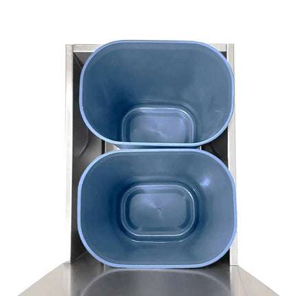 GGM Gastro (2 pieces) Commercial plastic inner bins for waste bins - 10 litres