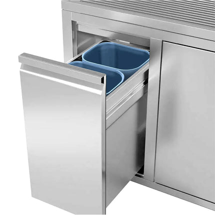 GGM Gastro (2 pieces) Commercial plastic inner bins for waste bins - 10 litres