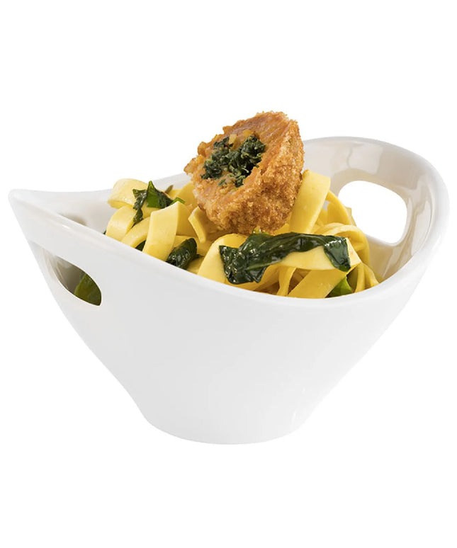 GGM Gastro (20 pcs) Bowl - MINI - Melamine - 180ml - 130x120mm - Depth: 75mm - White