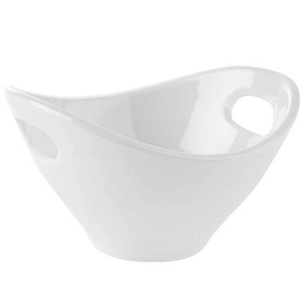 GGM Gastro (20 pcs) Bowl - MINI - Melamine - 180ml - 130x120mm - Depth: 75mm - White