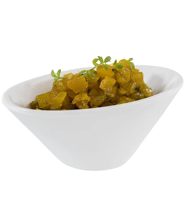 GGM Gastro (20 pcs) Bowl - MINI - Melamine - 70ml - 105x60mm - Depth: 40mm - White