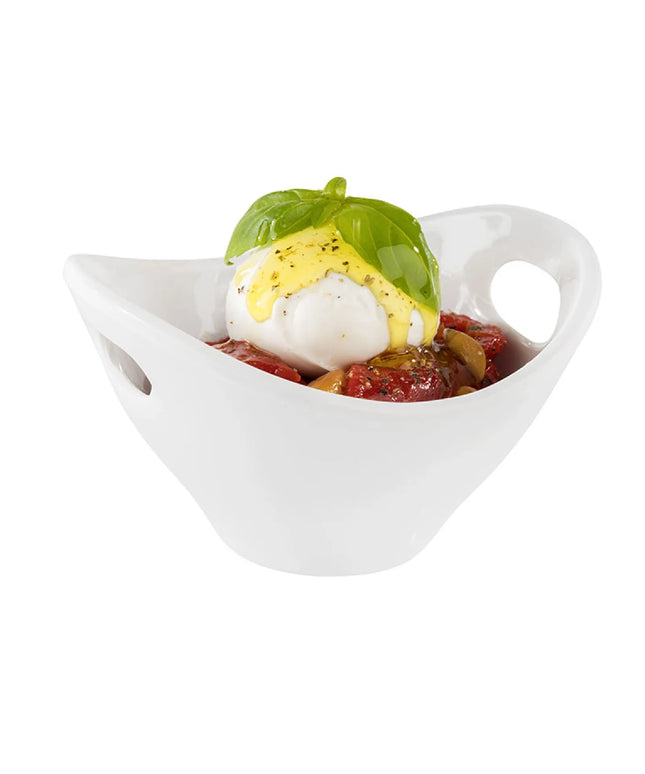 GGM Gastro (20 pcs) Bowl - MINI - Melamine - 90ml - 95x90mm - Depth: 55mm - White