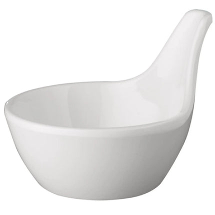 GGM Gastro (20 pcs) Dipping Pot - GOURMET - Melamine - 50ml - round - Ø70mm - White