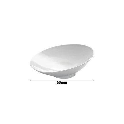 GGM Gastro (24 Cái) Chén Tráng Miệng - Sứ - 60x60mm - Trắng