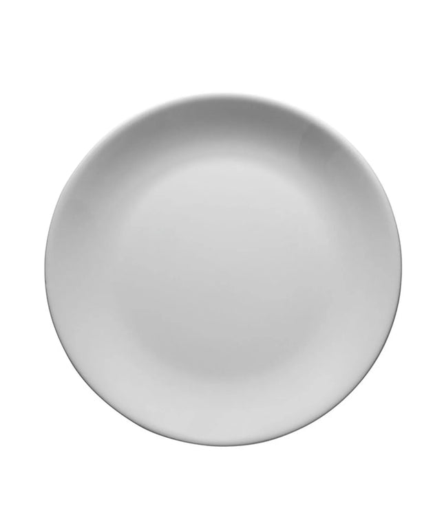 GGM Gastro (24 Cái) Đĩa Phẳng - Sứ - Ø210mm - Trắng