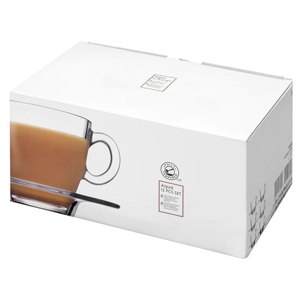 GGM Gastro (24 Cái) Ly Cao - AQUA - 210ml - Trong Suốt