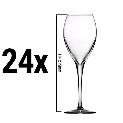 GGM Gastro (24 Cái) Ly Rượu Vang - PERCEPTION - 260ml - Vạch Định Mức 100ml
