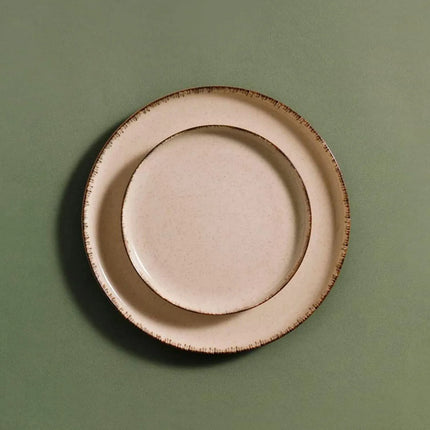 GGM Gastro (24 pcs) ANTIGO | Plate - Porcelain - Ø190mm, Ø280mm, Ø190mm, Ø150mm - White