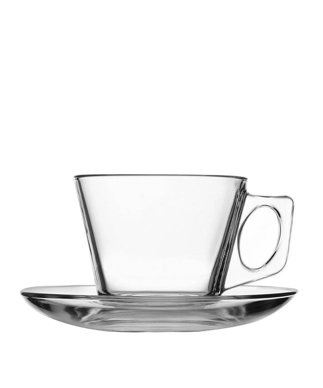 GGM Gastro (24 pcs) AQUA - Coffee / tea cups - 195cc - incl. saucer