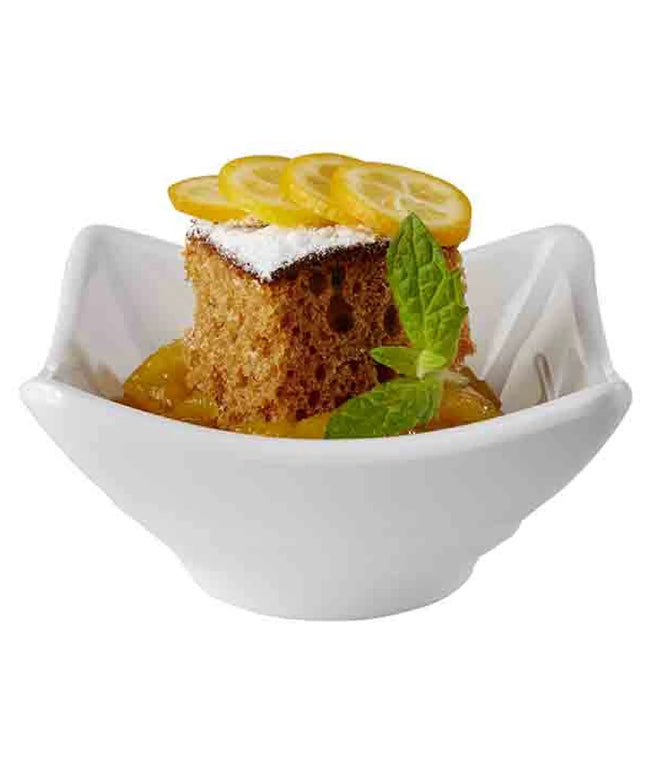 GGM Gastro (24 pcs) Bowl - MINI - Melamine - 100ml - 80x80mm - Depth: 40mm - White