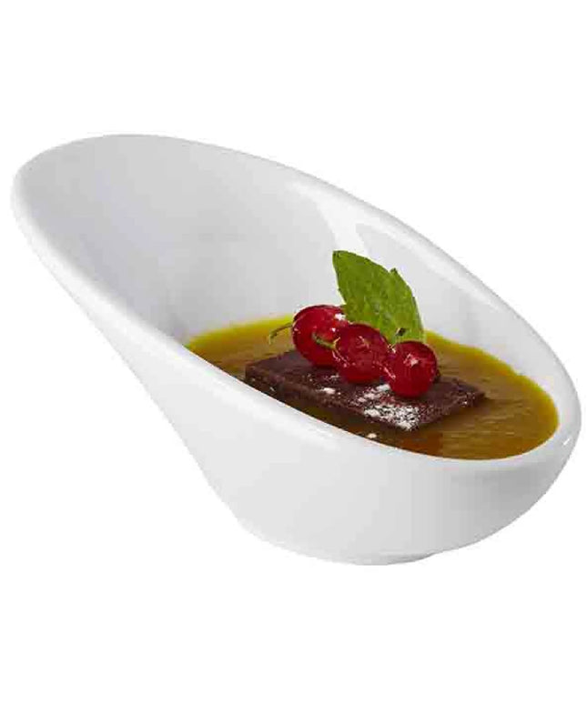 GGM Gastro (24 pcs) Bowl - MINI - Melamine - 40ml - 115x60mm - Depth: 55mm - White
