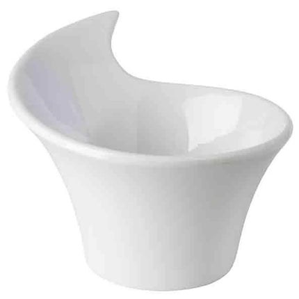 GGM Gastro (24 pcs) Bowl - MINI - Melamine - 70ml - 85x70mm - Depth: 60mm - White