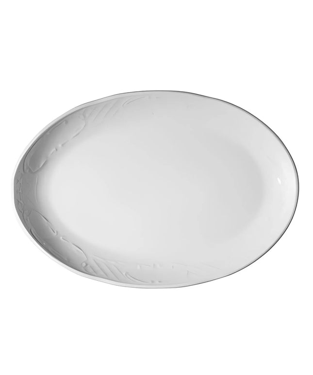GGM Gastro (24 pcs) CLASSICO | Platter - oval - Porcelain - 320x320mm - White