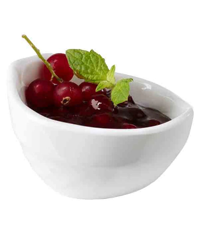 GGM Gastro (24 pcs) Dessert Bowl - MINI - Melamine - 50ml - 75x70mm - Depth: 45mm - White
