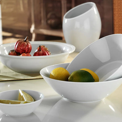 GGM Gastro (24 pcs) Dessert Bowl - PERA - Porcelain - 250ml - round - Ø 130mm - White