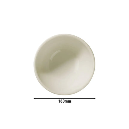 GGM Gastro (24 pcs) Dessert Bowl - Porcelain - Ø 160mm - Cream