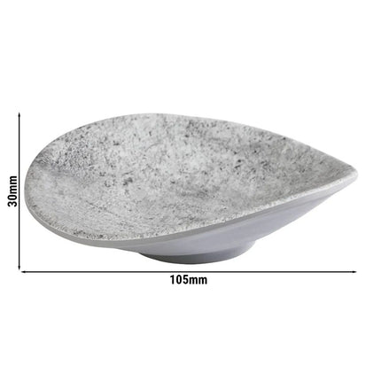 GGM Gastro (24 pcs) Dipping Pot - ELEMENT - Melamine - 20ml - 105x100mm - Grey