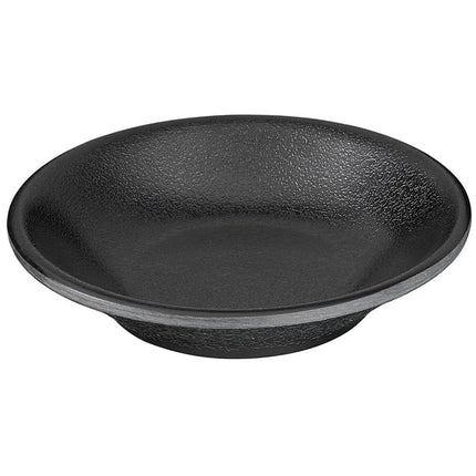 GGM Gastro (24 pcs) Dipping Pot - ZEN - Melamine - 30ml - Ø80mm - Black