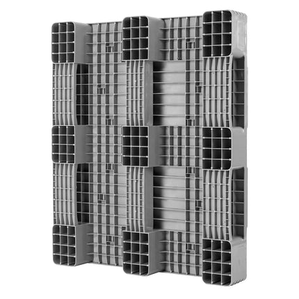 GGM Gastro (24 pcs) - Euro Pallet 1200x800mm - Hygienic ABS Plastic - Load Capacity: 4000kg - Grey
