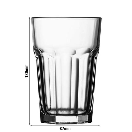 GGM Gastro (24 pcs) Hi Ball Glass - CASABLANCA - 410 ml - Clear