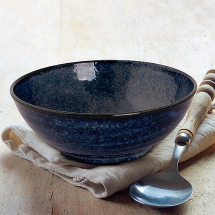 GGM Gastro (24 pcs) KIRYU | Crockery Set - Porcelain - Ø275mm/Ø235mm/Ø220mm/Ø140mm - Blue