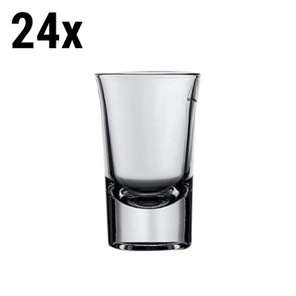 GGM Gastro (24 pcs) Mammoet | Shot glass - BUDGETLINE - 35 ml - Clear