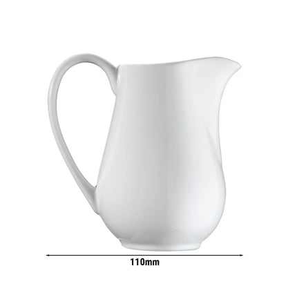 GGM Gastro (24 pcs) MIX & MATCH - Milk Jug - 255ml - Porcelain - White - CE‑stamped